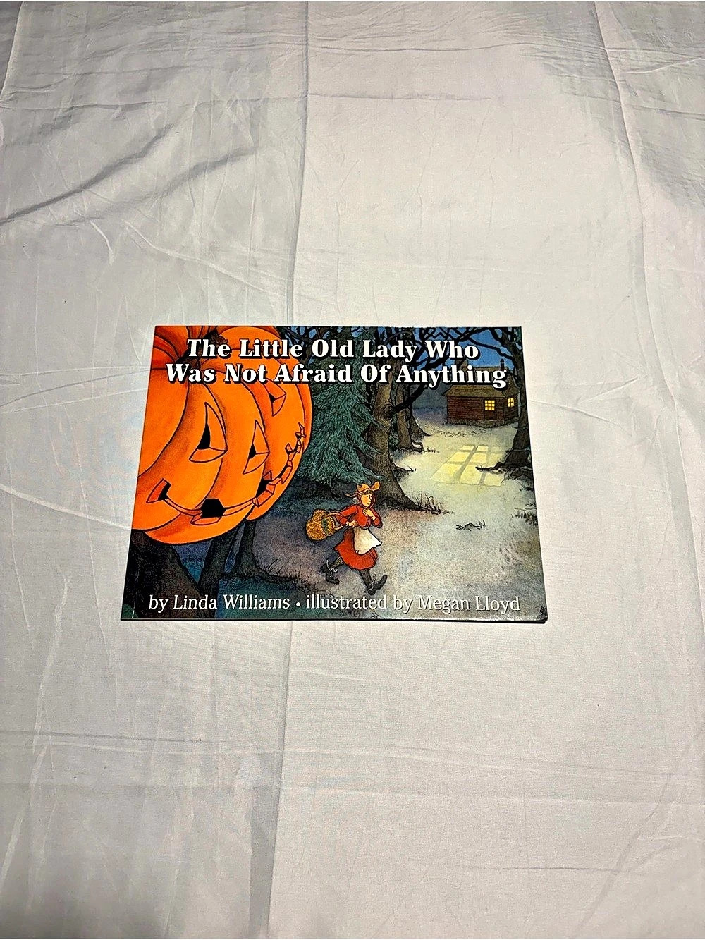 Kids Halloween Book The Little Old Lady Who Was Not Afraid of Anything, Autumn